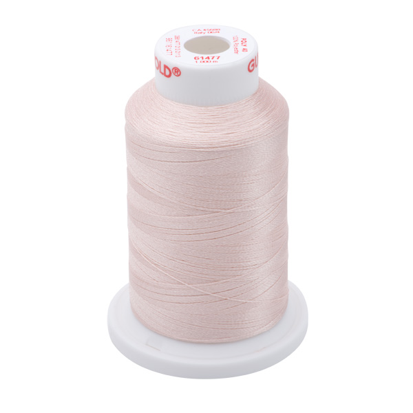 Gunold Embroidery Thread - POLY 40 - 1000m - 61477 - Lt. Blush