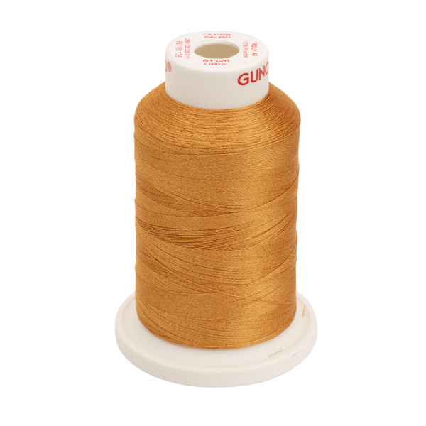 Gunold Embroidery Thread - POLY 40 - 1000m - 61126 - Tan