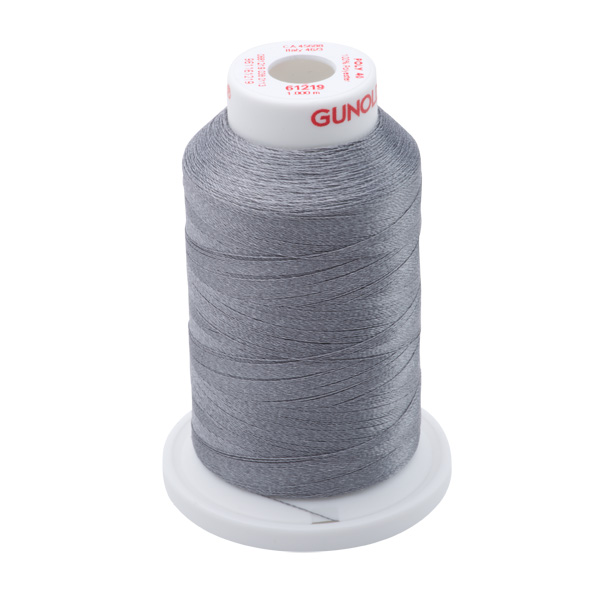 Gunold Embroidery Thread - POLY 40 - 1000m - 61219 - Gray