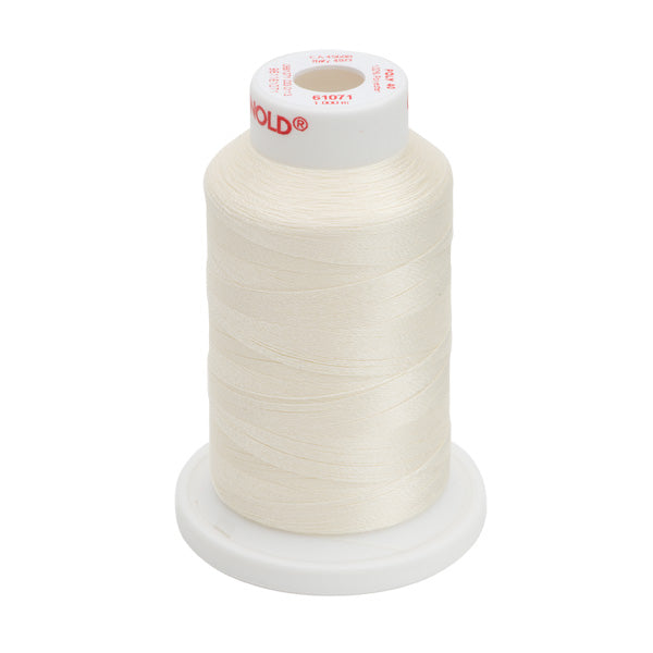 Gunold Embroidery Thread - POLY 40 - 1000M - 61071 - Off White