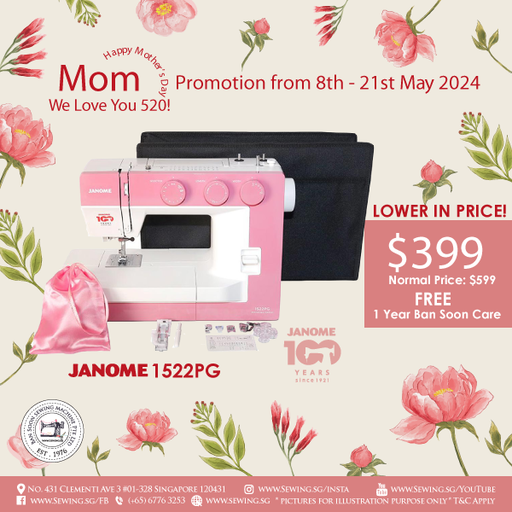 Mothers Day promotion 520 Sewing Machine promotion