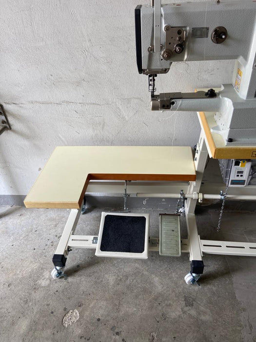 FAFF Cylinder Bed Machine for Perfect Binding Operations. High Low Table Setup.