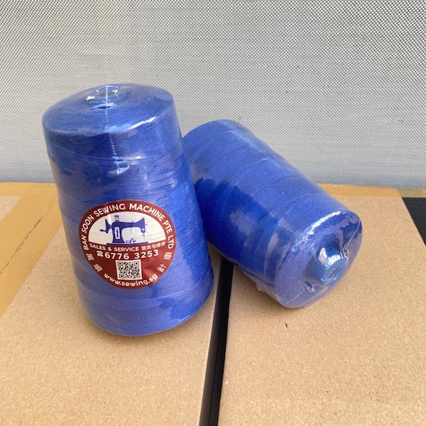 Bag Closer Thread - 20/6; 100% POLYESTER YARN 6 PLY  Blue