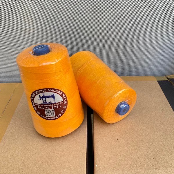 Bag Closer Thread - 20/6; 100% POLYESTER YARN 6 PLY  Orange