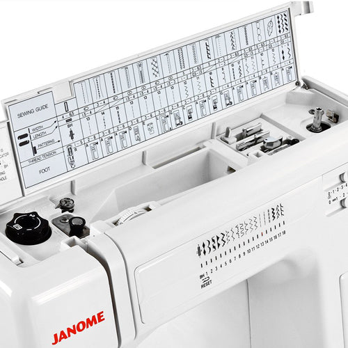 Janome HD3000 - Heavy Duty; Gross 10.5kg; 480x246x370mm; Made in Taiwan