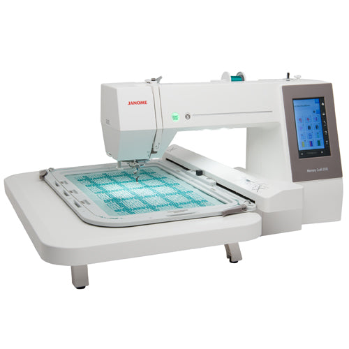 Janome Memory Craft 550E Embroidery Machine + FREE Beginner Software