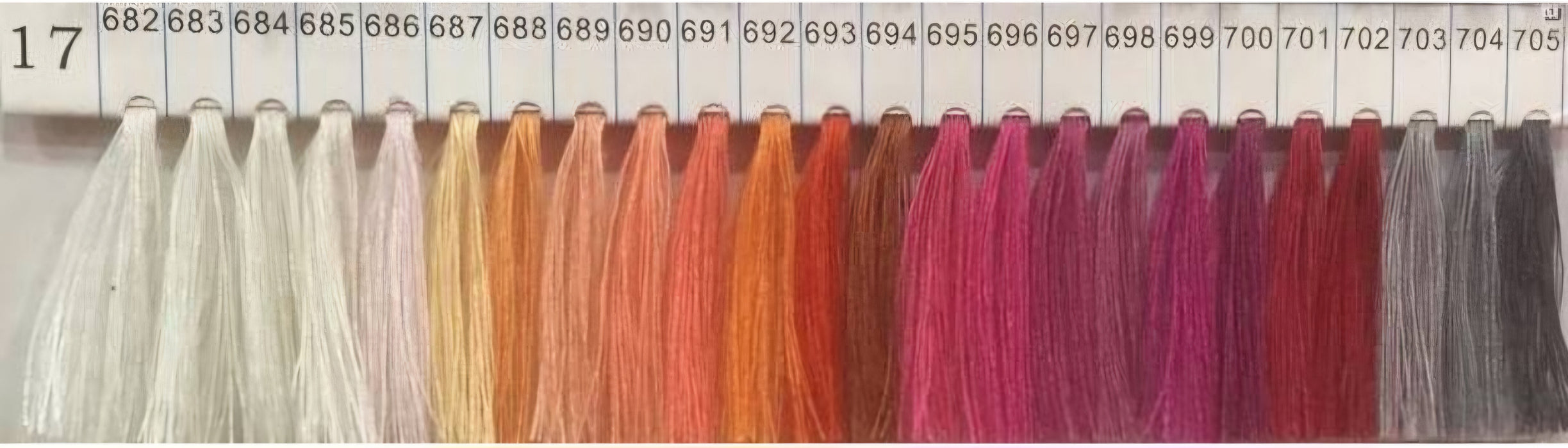 (Must Buy) Senorita Sewing Threads (250m) - Col: 700 Series