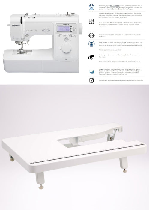 Brother Innovis A16 Sewing Machine, Computer Assisted, Best for Beginners
