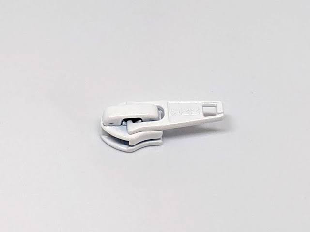 Premium No. 5 Zipper Slider Heads - White