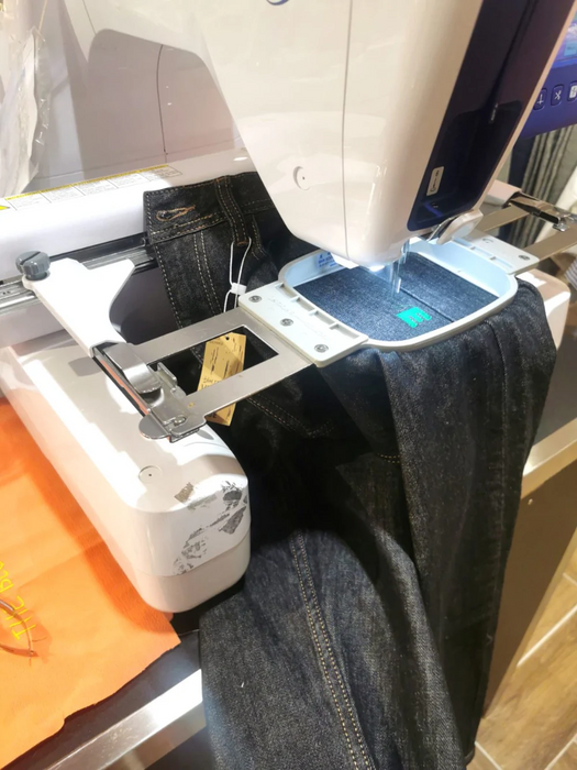 3 Sets Demo / Resale Set. - Brother Embroidery Machine VR - Single Needle Cylinder Bed Embroidery Machine