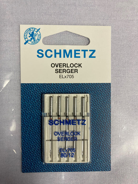 Schmetz Overlock & Serger Needles - ELX705 80/12