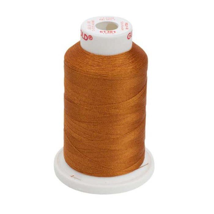 Gunold Embroidery Thread- POLY 40- 1000m- 61381-Ochre