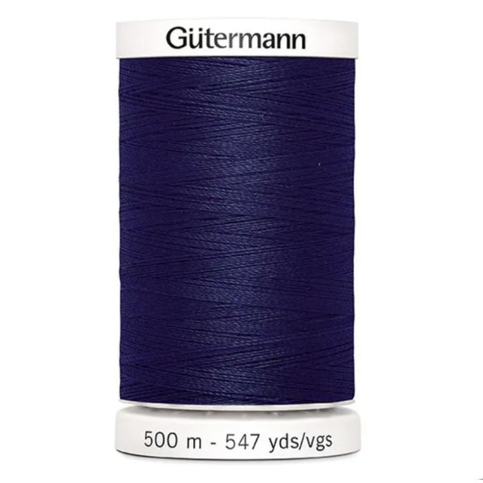 Col. 310 Gutermann Sew All Thread 500m Premium Quality 100% - Dark Blue Color