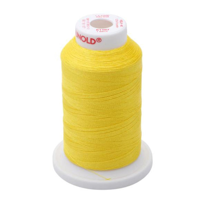 Gunold Embroidery Thread - POLY 40 - 1000m - 61187 - Mimosa Yellow