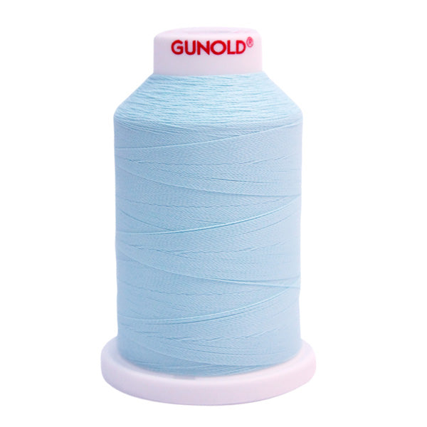 Gunold Embroidery Thread - GLOWY Glow in the Dark - Blue 47204