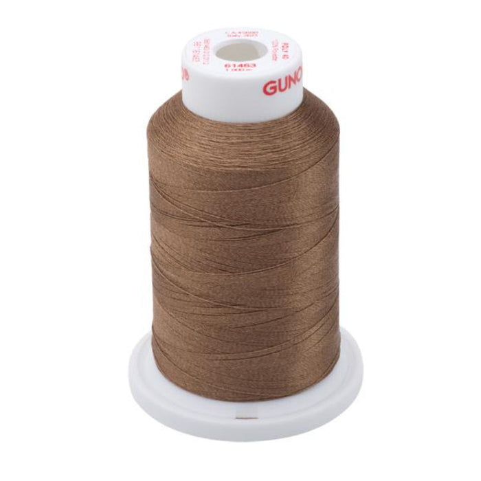 Gunold Embroidery Thread - POLY 40 - 1000m - 61463 - Beaver Brown