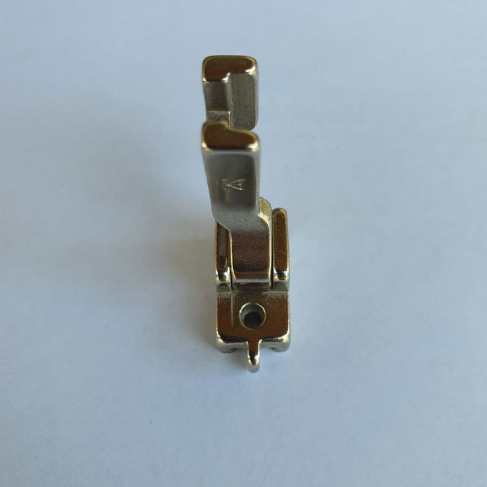 KH-S518NS , S5180NS Invisible / Concealed Zipper Foot with Center Guide for Industrial or Brother PQ1500S; Janome 1600P / HD9; Juki PL2200QVP B2B / Export S518NS - 10pcs