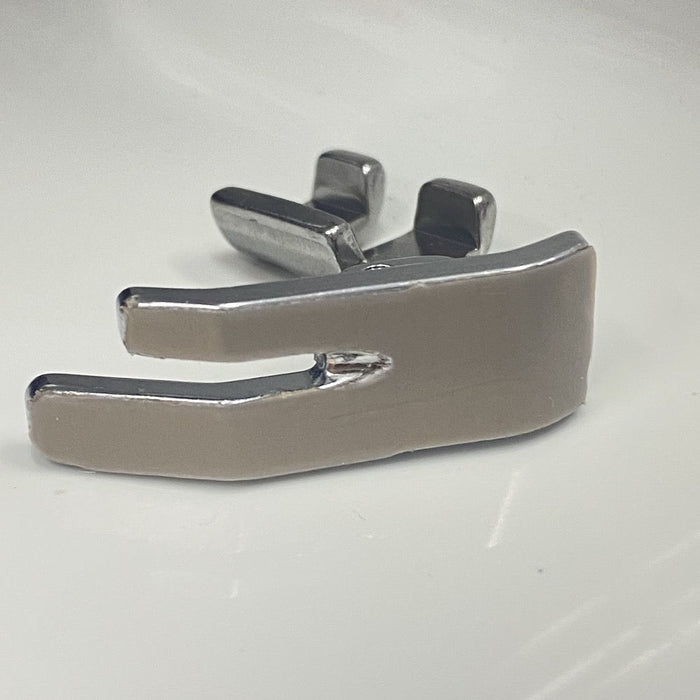 Teflon Foot for Traditional Sewing Machine, must have for stitching on Leather, PVC or similar fabrics