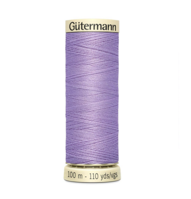 Col. 158 Gutermann Sew All Thread 100m Premium Quality 100% - Wisteria Purple