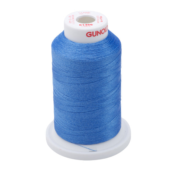 Gunold Embroidery Thread - POLY 40 - 1000m - 61466 - Cerulean Blue