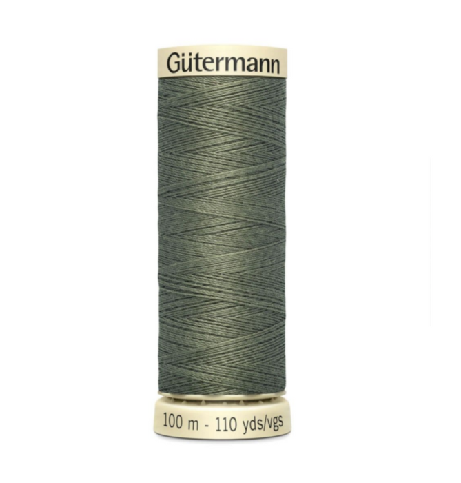 Col. 824 Gutermann Sew All Thread 100m Premium Quality 100% - Crocodile Green