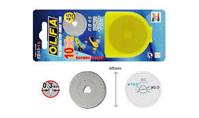 Olfa RB45-1 Disc Blade (For 45mm Rotary Cutters) Tub/1Pc