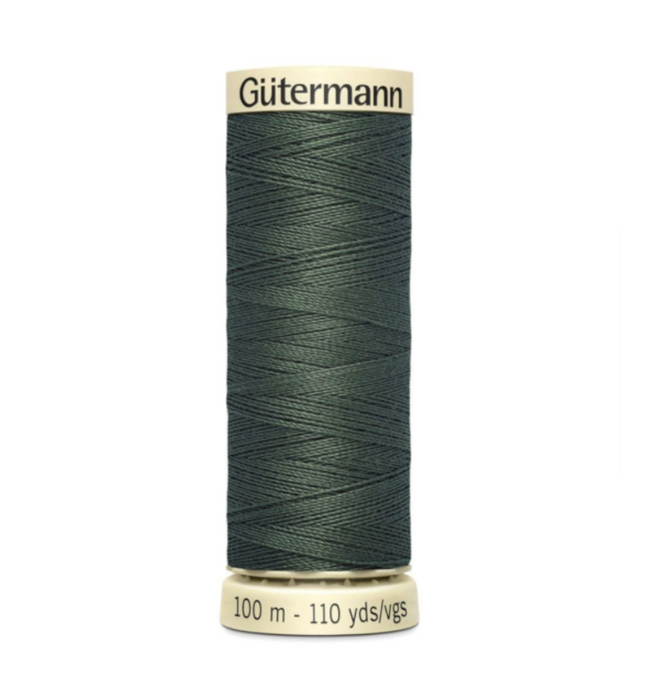 Col. 269 Gutermann Sew All Thread 100m Premium Quality 100% - Army Green