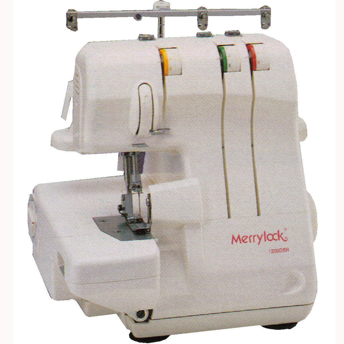 Merrylock 1200DSR : 1-Needle 3-Threads Overlock Machine Merrylock 1200DSR + Trade-in