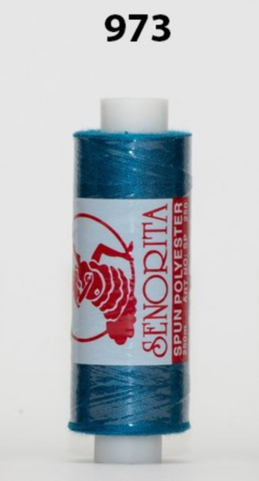 Senorita Sewing Threads (250m) - Col: 970 - 993