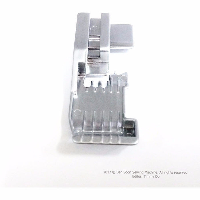 B5002T21A Teflon Flat Sole Foot/Babylock / Overlock & Cover-stitch/For models Evolve, Evolution, Ovation,Gloria