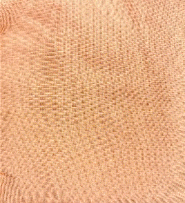 Fabric Linen, breathable; Made in Japan LAST 1 YARD LEFT PASTAL ORANGE