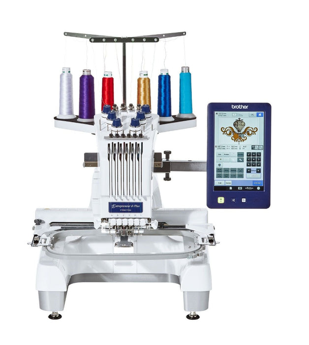 Brother PR670e : 6-Needles Embroidery Machine