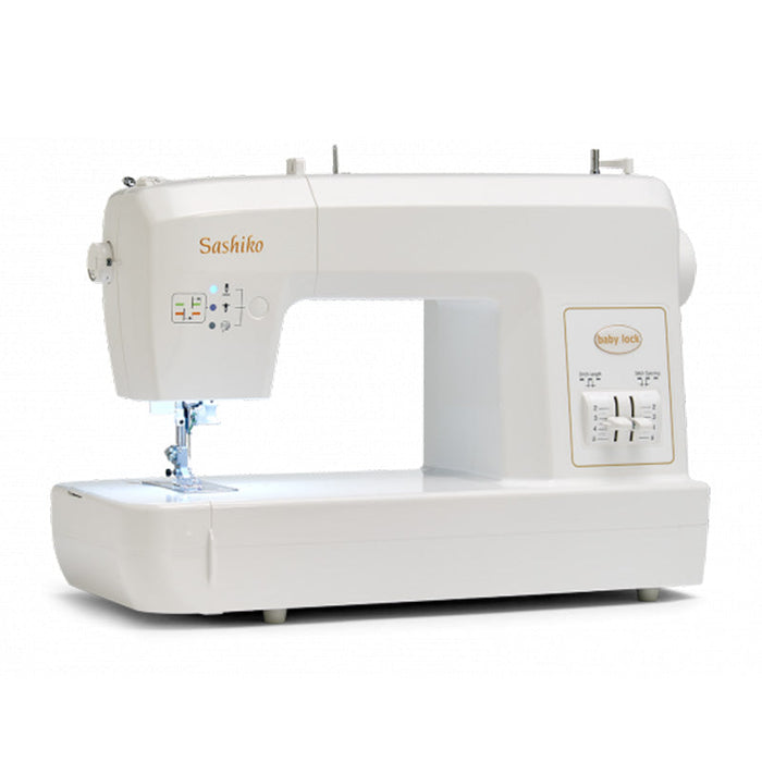 Babylock Sashiko BLQK | Machinery Hand stitch | Saddle Stitch appearance
