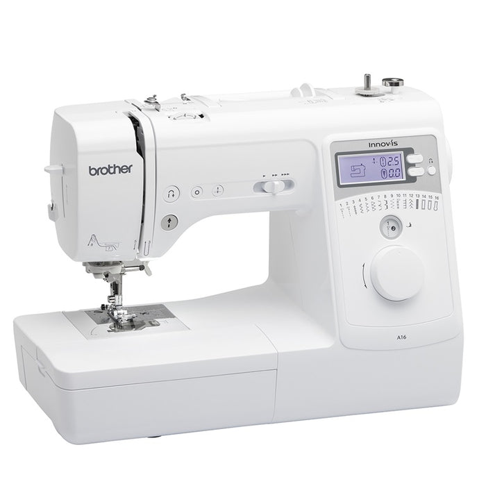 Brother Innovis A16 Sewing Machine, Computer Assisted, Best for Beginners