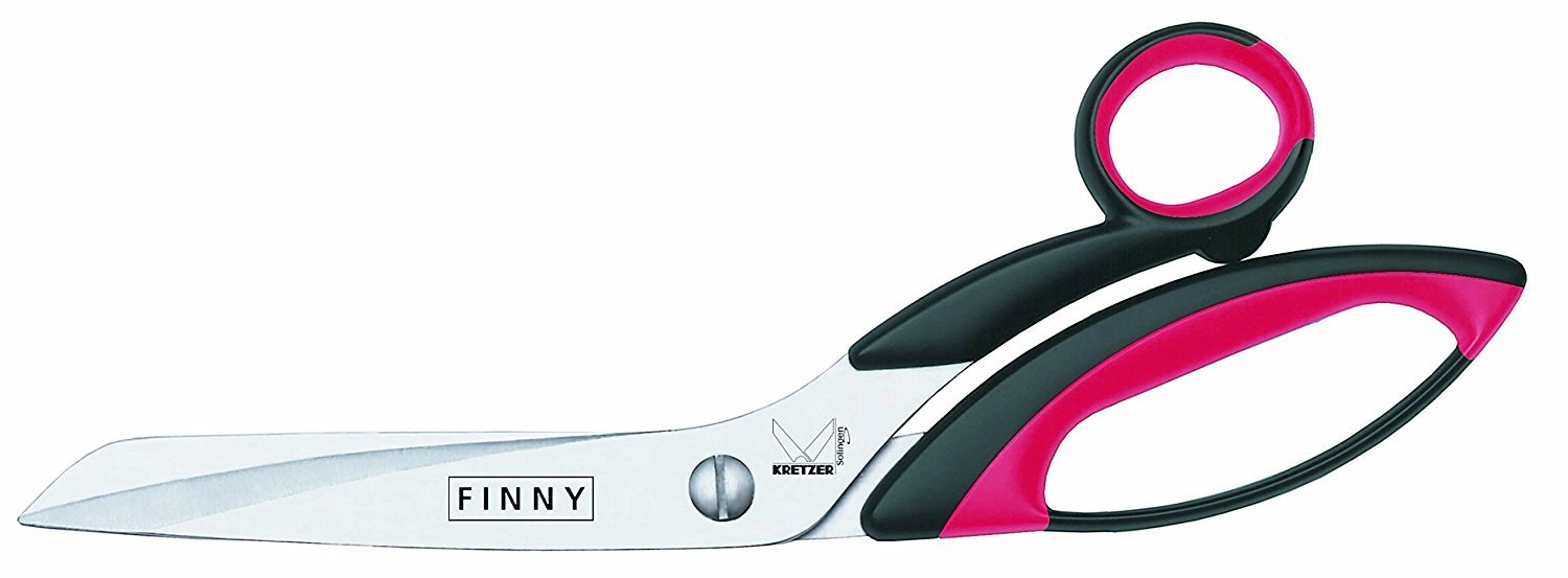Kretzer Finny - 773225 - Tailor & Carpet Shears Scissors, Length 10.0" / 25cm. Made in Germany