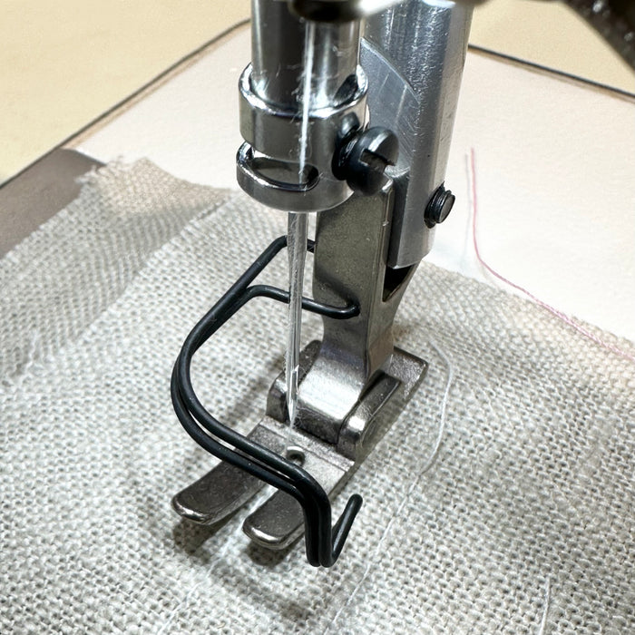Presser Foot with Finger Guard