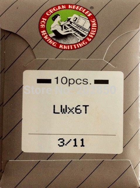 Industrial Needles For Blind Hem Stitch Machine LWx6T or LWx2T (10pcs Pack)