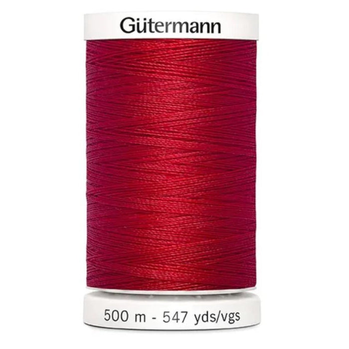 Col. 156 Gutermann Sew All Thread 500m Premium Quality 100% - Orangy Red Color