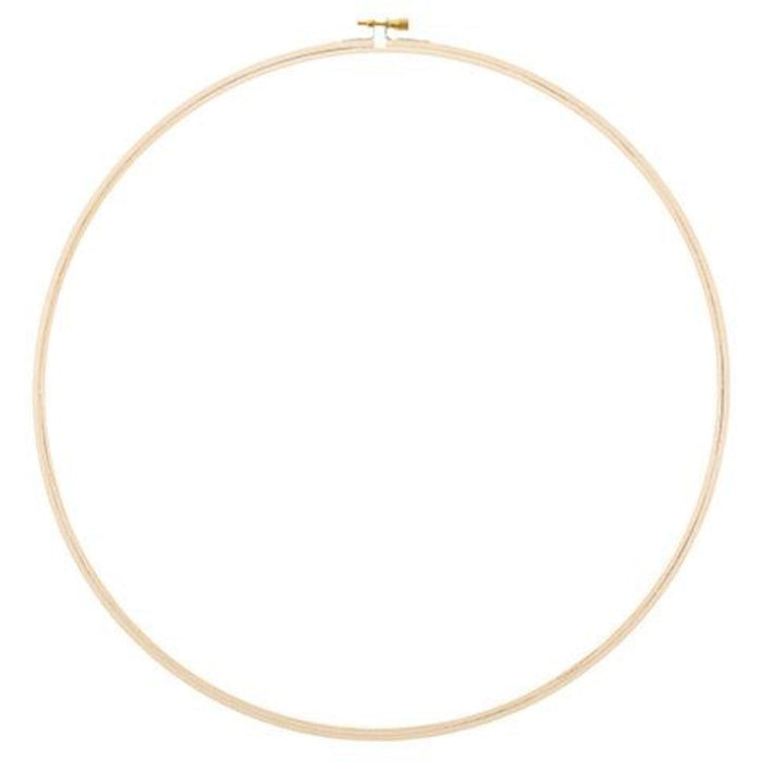 Darice 12" High Quality Round Wooden Embroidery Hoop