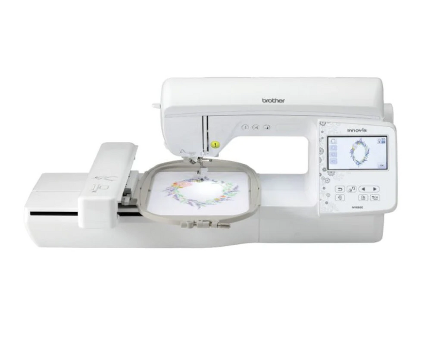 Brother NV880E Embroidery Machine - High-Quality Sewing Machine with Large Embroidery Area