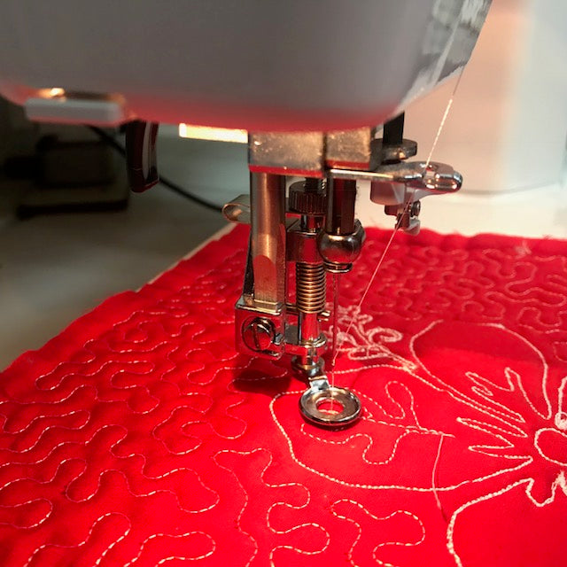 Darning Foot with Darning Plate /1/4" Free-Motion Quilting Foot / Embroidery Foot / Quilting Foot / 767-827-009
