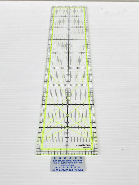 Quilting Ruler & Cutting Ruler | Basic & Professional Usage. KPR4510