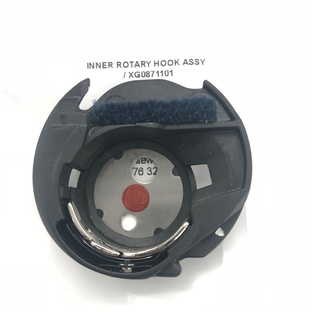 Bobbin Case/Inner Rotary Hook / XG0871101, Alt  XG0871001 : NV800e , NV700eii