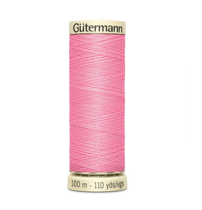 Col. 758 Gutermann Sew All Thread 100m Premium Quality 100% - Light Pink