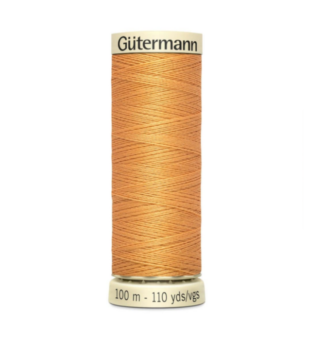 Col. 300 Gutermann Sew All Thread 100m Premium Quality 100% - Light Orange
