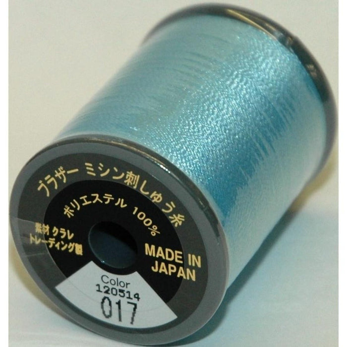 Col. 017 Brother Embroidery Threads - Light Blue