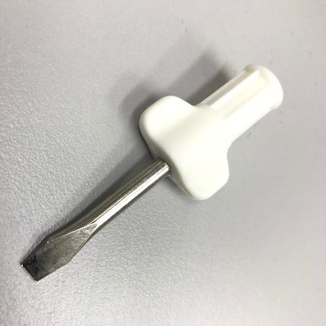 Thumb Flat Screw Driver, 3.5 inch.