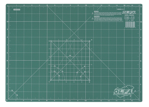 Olfa CM-A3 Self Healing 2 Sided Cutting Mat A3 430 X 300 X 2mm (17"X12")