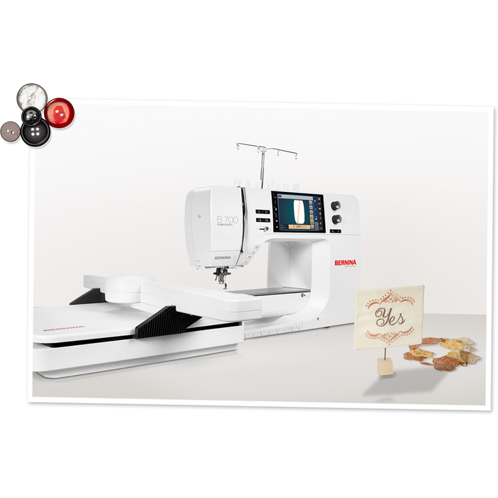 Bernina 700E Embroidery Machine  (Promotion Last 2 Sets)