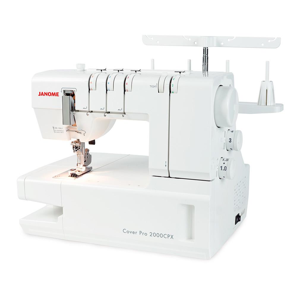 The Janome CoverPro 2000CPX – The Best Coverstitch Machine of Its Range.